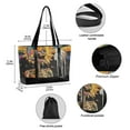 thumbnail image 2 of FORMRS Canvas Laptop Tote Bag for Women with 15.6" Computer Compartments Shoulder Handbag, Bright Skeleton, 2 of 7