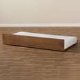 thumbnail image 5 of Skyline Decor Toveli Modern and Contemporary Ash Walnut Finished Twin Size Trundle Bed, 5 of 6