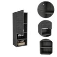 thumbnail image 4 of Cfowner Wall Bathroom Cabinet with 2 Shelf & Doors, Wall Mount Medicine Cabinet for Bathroom, Over The Toilet Space Saver Storage Cabinet, 4 of 6