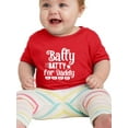 thumbnail image 1 of Batty Batty For Daddy T-Shirt Infant -Image by Shutterstock,  6 Months, 1 of 4
