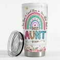 thumbnail image 3 of Aunt Tumbler 20oz Best Aunt Ever Cup Gift Stainless Steel Insulated Tumblers Coffee Travel Mug Auntie Cup Aunts Gift for Birthday Christmas, 3 of 6
