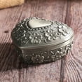 thumbnail image 4 of Rings Container, Heart Shape Jewelry Storage Box, Decorative For Earrings Rings, 4 of 8