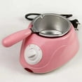 thumbnail image 3 of Juego de fondue de chocolate para derretir chocolate, mini olla eléctrica calentada para hacer chocolate XianweiShao  8390615132886, 3 of 5