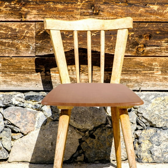 HONMEET Light Brown Wooden Chair Seat Replacement, and Sturdy Replacement Cushion for Home and Office Chairs