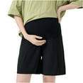 thumbnail image 2 of Fengqque Maternity Pants High Waist Support Summer Thin Style Can Be Worn Outside With Large-sized Pregnant Pants, 2 of 3