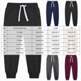 thumbnail image 4 of WXFAZCVU Pants for Boys Elastic Waistband Casual Trousers Outdoor Going Out Everyday Wear Size 4-5 Years, 4 of 4