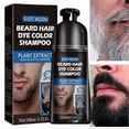 thumbnail image 1 of Beard Dye Shampoo For Men, Men Mustache & Beard Dye For Gray Hair To Black, Natural Beard Dye For Men Black In 5 Minutes For Easy Application, 1 of 5