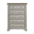 thumbnail image 7 of Traditional Two-Tone Bedroom 5pc Set King Bed Dresser Mirror Nightstand Chest Wooden Bedroom Furniture, 7 of 7