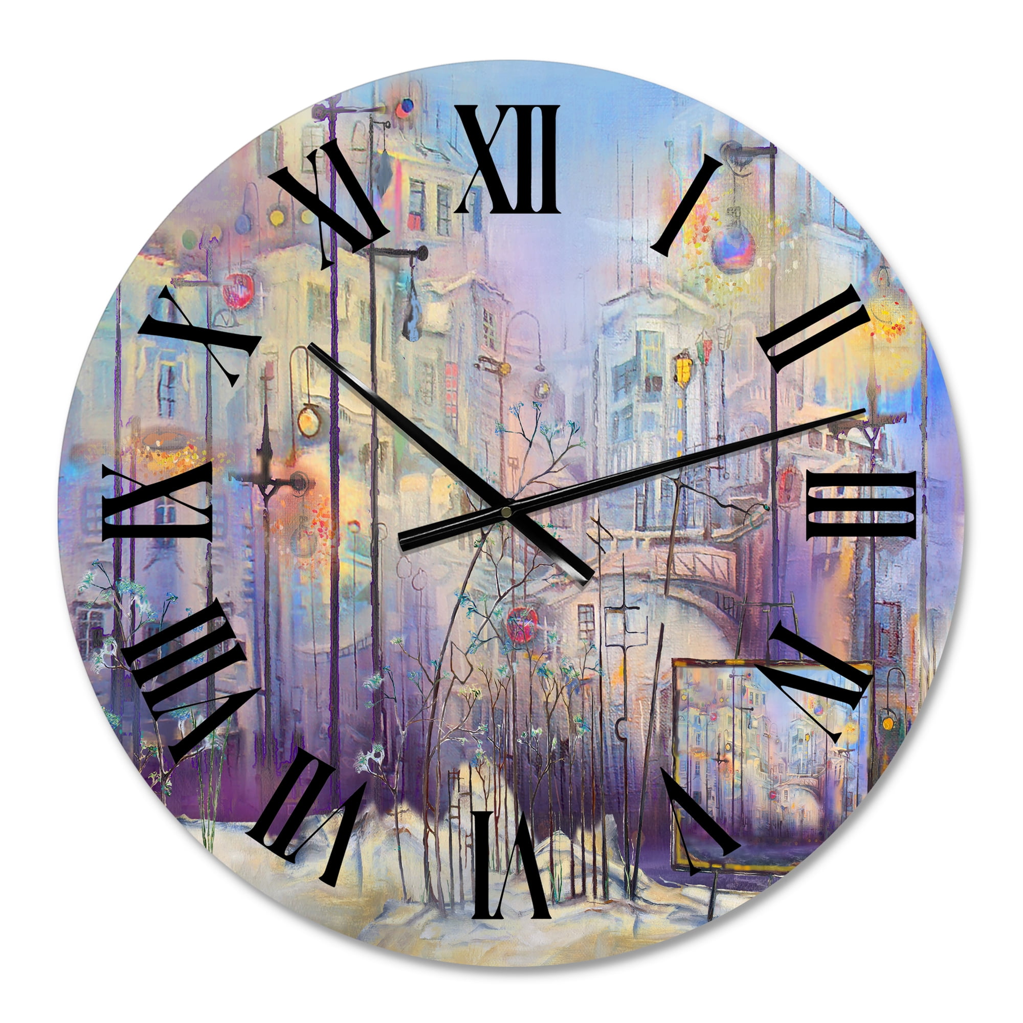 Designart 1 in Quartz Modern/Contemporary Wall Clock