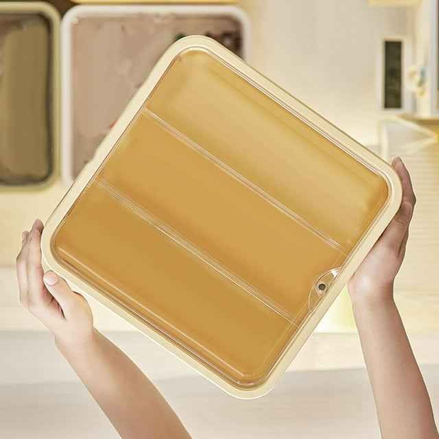 Vitrina de acrílico transparente a prueba de polvo para figuritas coleccionables vasos de Amarillo CUTICAT Vitrina de montaje en pared