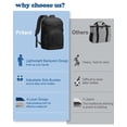 thumbnail image 4 of Mochila térmica Pritent, aislante, impermeable, 30 latas, negra, 4 of 6