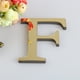 thumbnail image 1 of Fiudx Adhesivo de Pared Acrílico para Espejo, 26 Letras Del Alfabeto, Diseño Reflectante Dorado, Decoración para El Hogar y La Oficina, Arte de Pared Versátil, Fácil de Despegar y Pegar, Tamaño de 10, 1 of 3