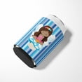 thumbnail image 3 of Fairy Blue Stripes Can or Bottle Hugger, 3 of 5