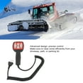 thumbnail image 3 of Snow Plow Handheld Controller, Snow Plow Grip Control User Friendly Interface Flexible Cable Portable 56462  for Straight Blade Plows Replacement for Western, 3 of 7
