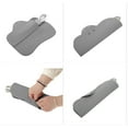 thumbnail image 2 of Unique Bargains 1 Pc Folding Heat Resistant Curling Iron Mat Gray, 2 of 6