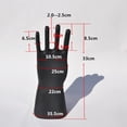 thumbnail image 3 of Soporte de mano shamjiam para guantes de trabajo de cuero Industrial Negro, 3 of 8