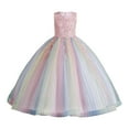 thumbnail image 2 of WEAIXIMIUNG Easter Children's Mesh Dress Dress Stylish Little Girl Dress 160, 2 of 5