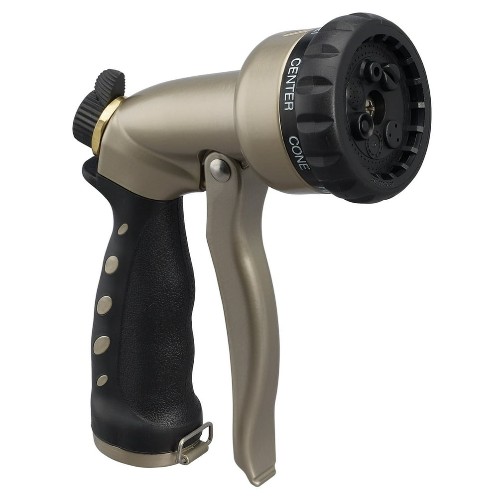 Orbit Front Trigger Garden Water Spray Nozzle 7 Pattern Adjustable