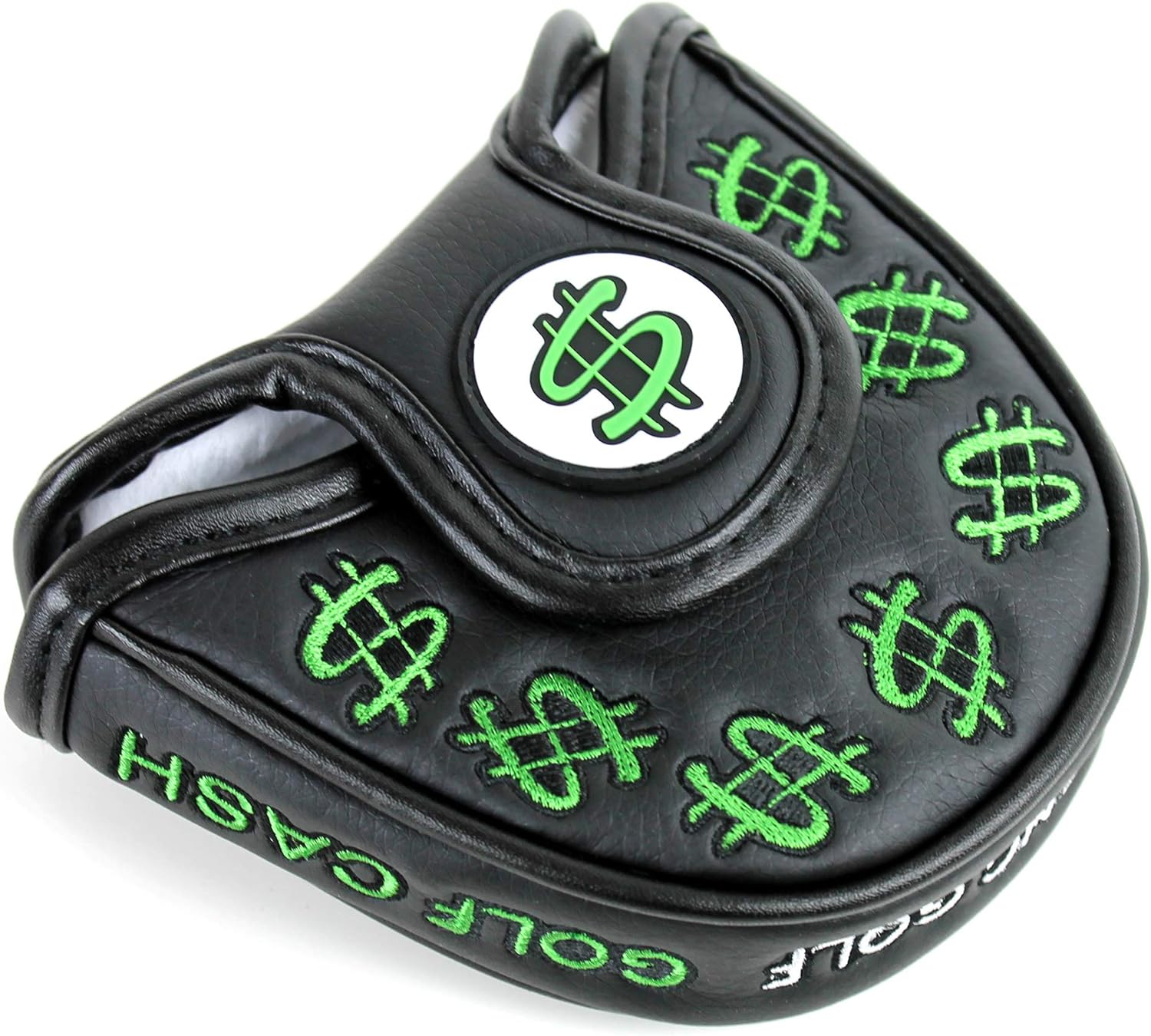 Cash Money Black Mallet Putter Cover Headcover for Scotty Cameron Taylormade Odyssey 2ball