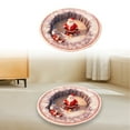 thumbnail image 2 of AUDeals Christmas 3D Rug Circular Carpets Mat with Various Designs Bring Visual Depth and Three Dimensional Feel Actually Two Dimensional, 2 of 4