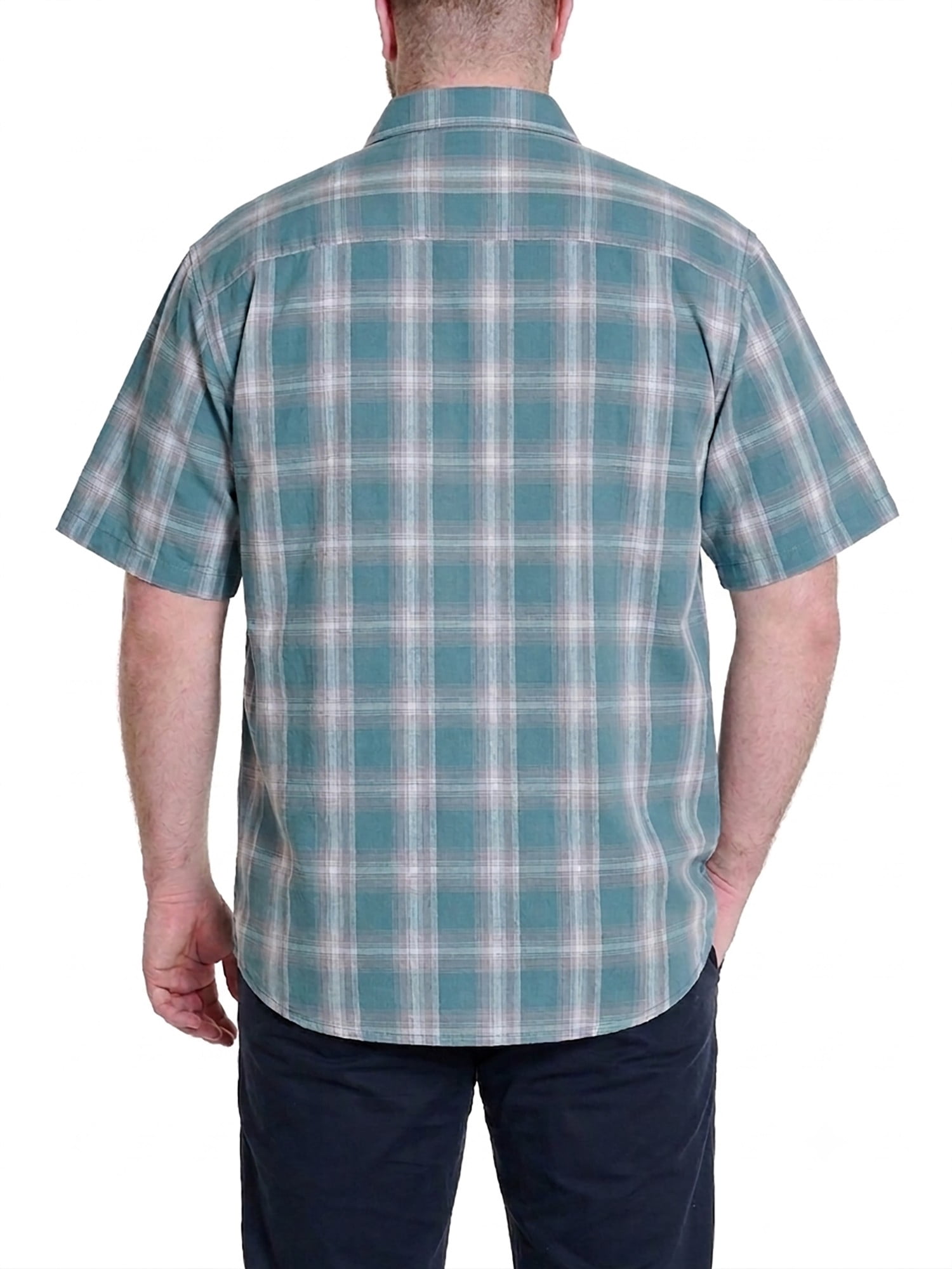 Wrangler Men's Big and Tall Plaid Shirts ,Big size up to 6XL and Tall size up to 5XT