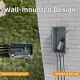 thumbnail image 5 of 9x5x4.3Inch Outdoor Extension Cord Cover for Outside Waterproof Outdoor Electrical Box Outlet Plug C, 5 of 5