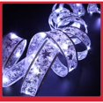 thumbnail image 3 of Lamp String Double-Layer Fairy Lights Strings Waterproof Christmas Ribbon Bows Atmosphere Beautiful LED Light Home Decor Silver/Warm Light, 3 of 9