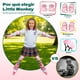 thumbnail image 4 of Patines Linea 4 Ruedas Little Monkey Luz Led Niños Y Adultos Talla Ajustable 18.6-21 cm con Kit Seguridad, 4 of 9