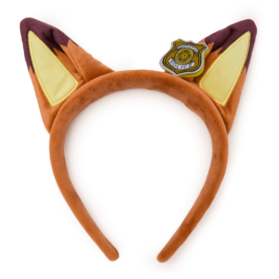 Disney Parks Zootopia 2 Nick Wilde Plush Headband New With Tag
