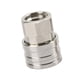 thumbnail image 5 of Acoplamiento rápido para hidrolavadora de 1/4 de pulgada, adaptador de hidrolavadora de acero inoxidable para válvulas de bola Hilo femenino, 5 of 9