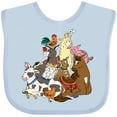 thumbnail image 3 of Inktastic Happy Farm Animals Boys or Girls Baby Bib, 3 of 4
