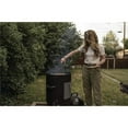 thumbnail image 6 of 18 in. Vertical Smoker Heavy-Duty Charcoal Smoker in Black with 1 Access Door, 6 of 7