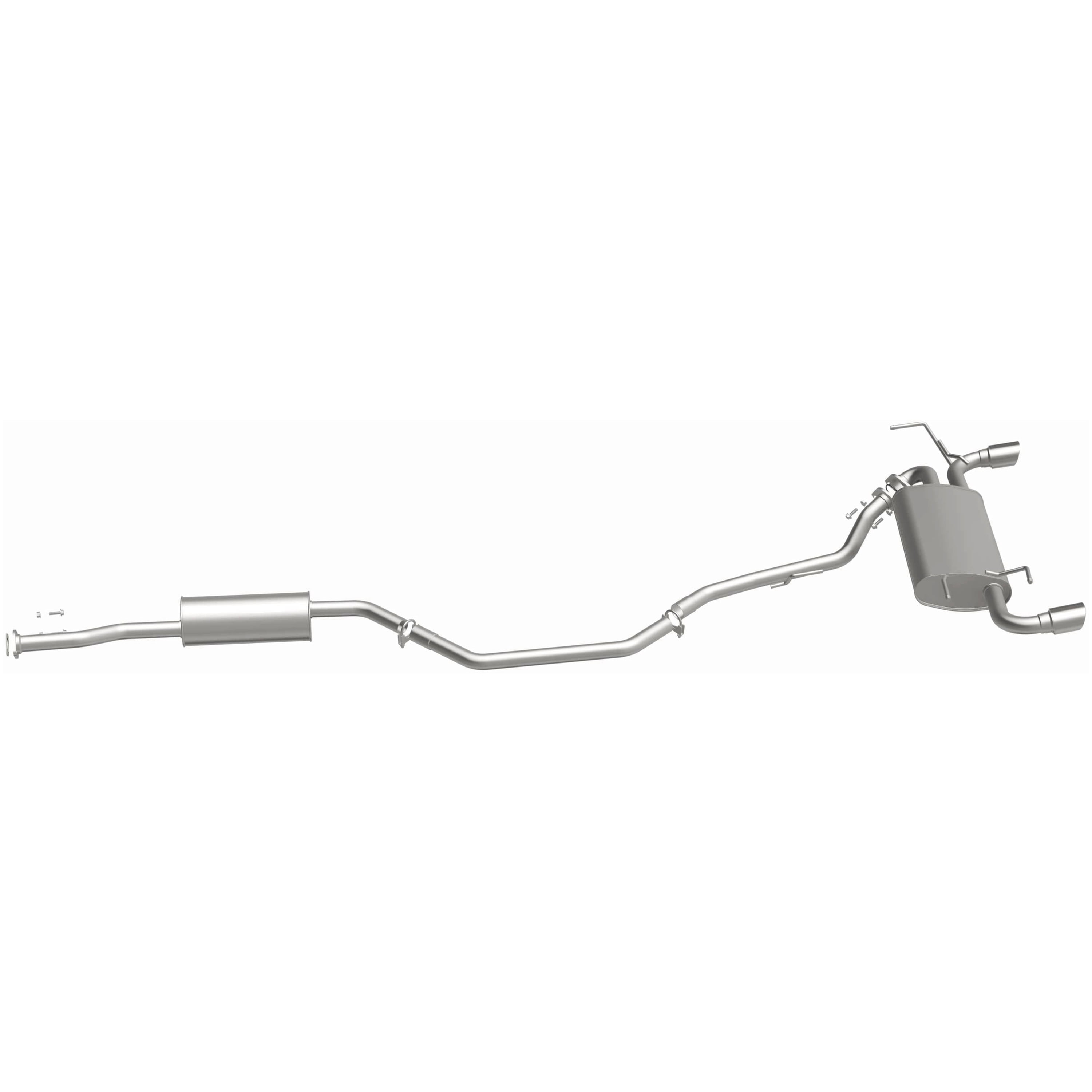 BRExhaust OE Replacement Exhaust System Kit 106-0098: Compatible with 2003-2007 Nissan Murano 3.5L