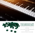 thumbnail image 3 of Almohadilla de fieltro para teclado de piano arandela redonda de fieltro para piano instalación simple verde para sala de piano ANGGREK Otros, 3 of 8