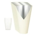 thumbnail image 2 of 5 Pieces Flower Bouquet Box Floral Arrangement Holder Waterproof Plastic Liner for Weddings and Parties, 2 of 9