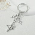 thumbnail image 4 of Moon Star Keychain for Women Sweet Cool Trend Fashion Pendant Vintage Aesthetic, 4 of 8