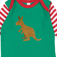 thumbnail image 4 of Inktastic Kangaroo Cute Boys or Girls Long Sleeve Baby Bodysuit, 4 of 5