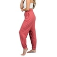 thumbnail image 2 of Doublju Women's Elastic Waist Fashion Jogger Pants (Plus Size Available), 2 of 4