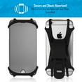 thumbnail image 4 of Bicycle Mount Handlebar for Motorola Moto G 5G (2022)/G 5G (2023)/5G (2024)/5G (2025) - Silicone Holder Bike Non-Slip Strap Shockproof, 4 of 8