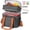 Gray, variant on LIZEVINC Large Insulated Lunch Box for Men and Women, 16L Leakproof Cooler Bag with Adjustable Shoulder Strap, Reusable Lunch Bag for Work, Office, Picnic, Travel, Black