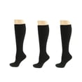 thumbnail image 2 of Sierra Socks Classic Cable Knit Acrylic Knee High Socks, Pack of 3, for Female, Khaki, for Women, 2 of 6