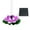 Purple, variant on Aodebiao Solar Floating Pond Fountain with Adjustable Spray Heads – Eco-Friendly Outdoor Water Feature, Weather-Resistant for Garden Pools, Leaf & Flower Design