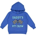 thumbnail image 2 of Inktastic Daddys Pit Crew Boys Racing Toddler Hoodie, 2 of 4