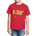 thumbnail image 2 of Umbro Kids Spain Wavy Logo T Shirt (Red, XS-XL), 2 of 4
