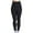 Black, variant on High Waist Yoga Leggings for Women Stretch Solid Fitness Pants with Comfortable Flexible Fabric Green XXL