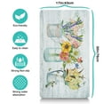 thumbnail image 5 of Dog Food Mat for Pet Dog Food Mat, Dog Mat for Food and Water, Pet Dog Cat Bowl Mat, Non-Slip Super Absorbent Water Bowl Mat with Floral Flower Vase,17inx30in, 5 of 7