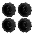 thumbnail image 3 of Cuatro neumáticos de ruedas de nieve para automóviles RC excelente agarre engrosado agrava las piezas de automóviles rc, 12 mm 14 mm 17 mm colligator negro, 3 of 10