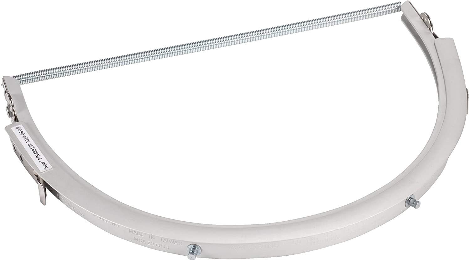 Msa Safety Faceshield Frame,Silver,Metal 10176739