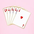 thumbnail image 3 of CafePress - Ace Hearts Flush T Shirt - Light T-Shirt Kids XS-XL, 3 of 4