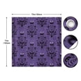 thumbnail image 4 of Halloween Shower Curtain for Bathroom Gohst Pattern Purple Bath Curtains with Hooks Quality Shower Curtains Set 72x72 Inch, 4 of 7